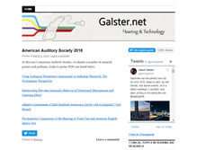 Tablet Screenshot of galster.net